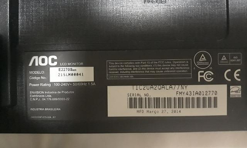 Monitor Led 21.5 Aoc...