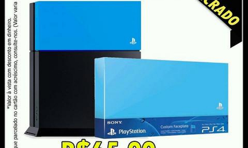 Faceplate Azul Para ...