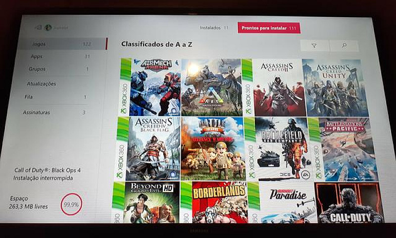 Xbox One Semi Novo...