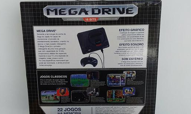 Mega Drive Novo 2 Co...