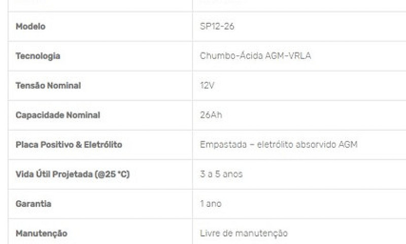 Bateria Selada 12V 2...
