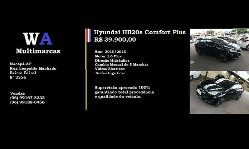 Hyundai Hb20S 1.6 20...