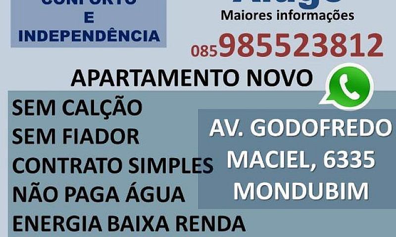 Apartamento Mondubim...