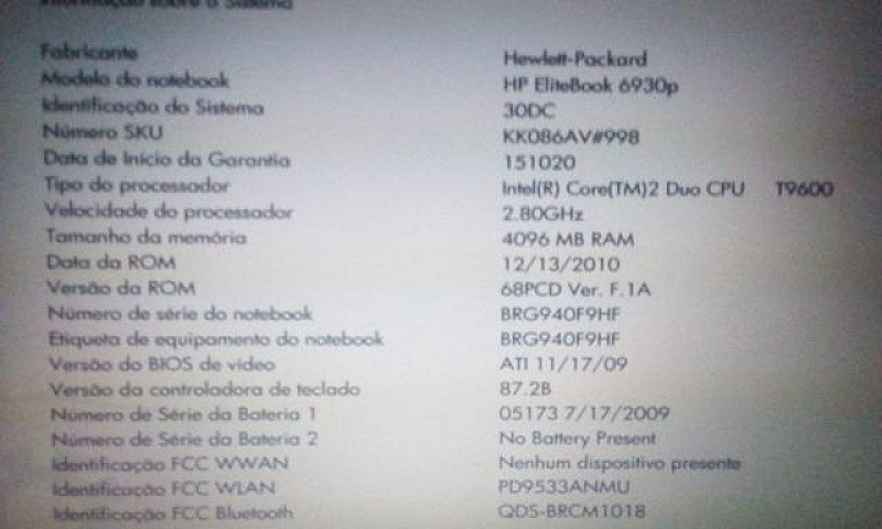 Notebook Hp Torrando...