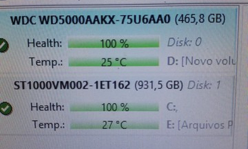 Hd 500Gb 100% Saudáv...