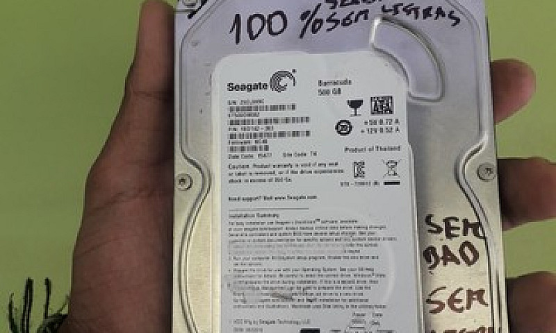 Hd 500Gb 100% Saudáv...