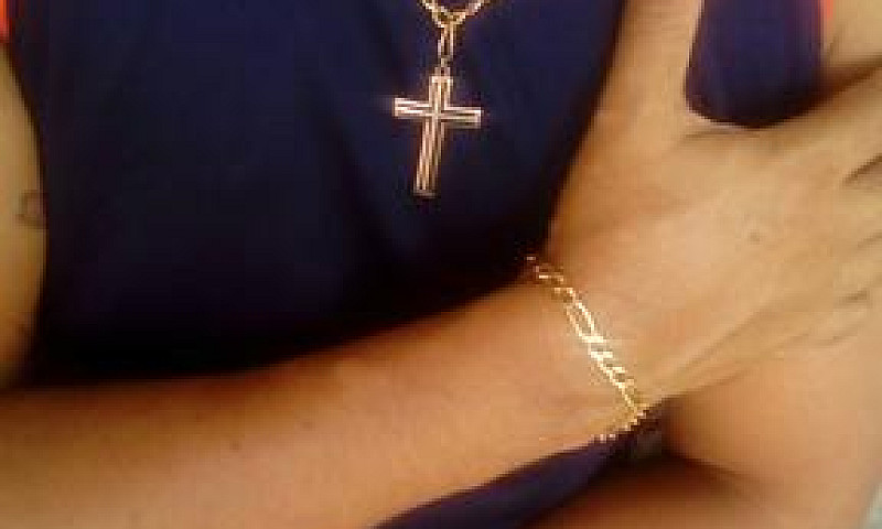 Cordão E Pulseira Ro...
