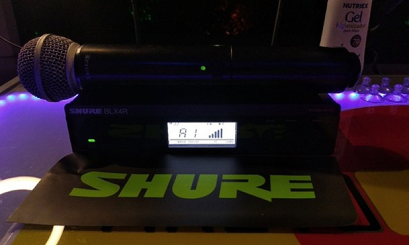 Microfone Shure Blx4...