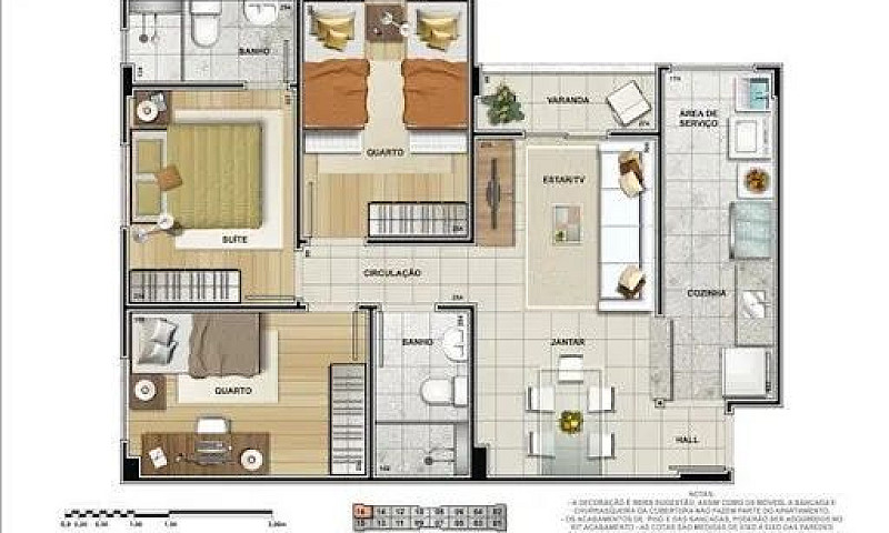 Alugo Apartamento 3 ...
