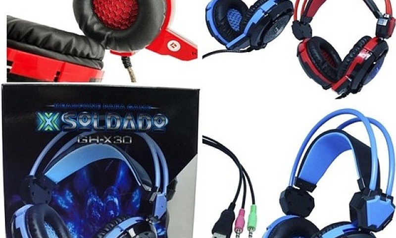 Fone Gamer Headset X...