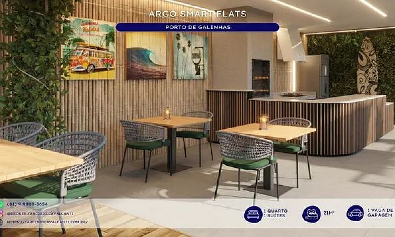 Flats Com 21M² A 2 M...