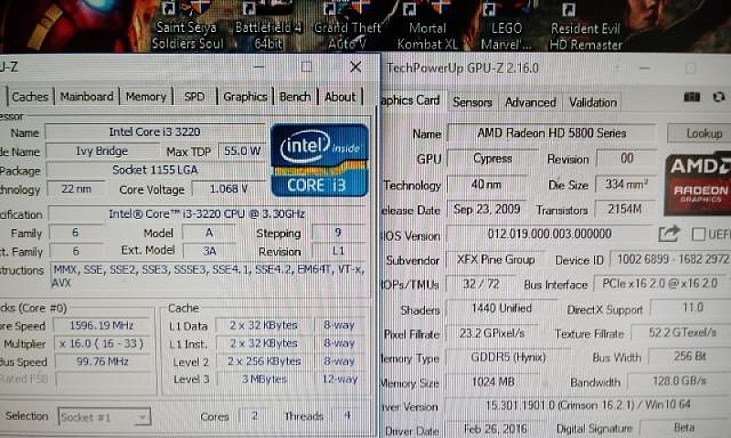 Pc Game I3 3220 Pl V...