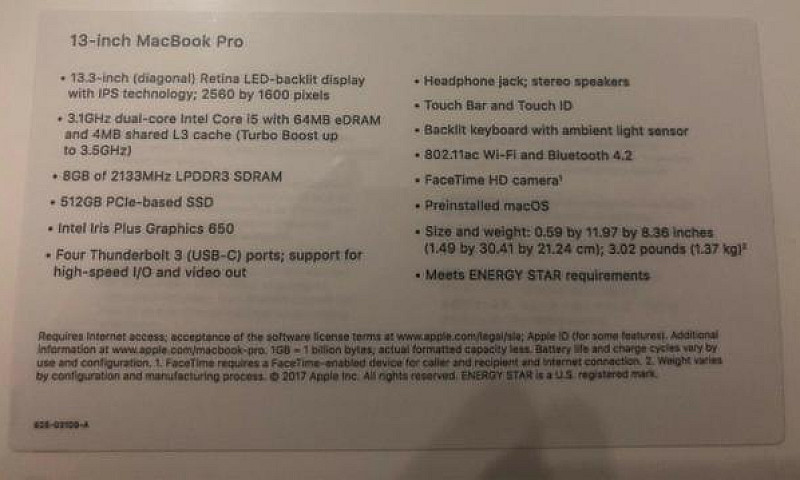 Apple Macbook Pro I5...