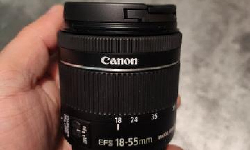 Lente Canon 18-55Mm...