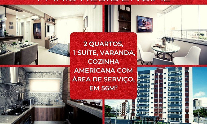 Apartamento 2 Quarto...