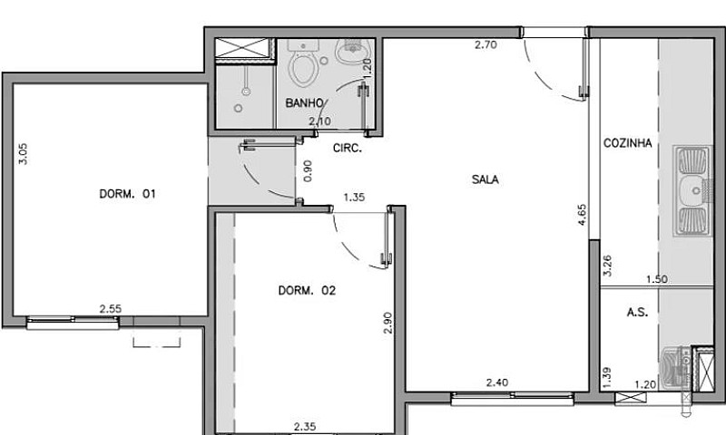 Aluguel - Apartament...
