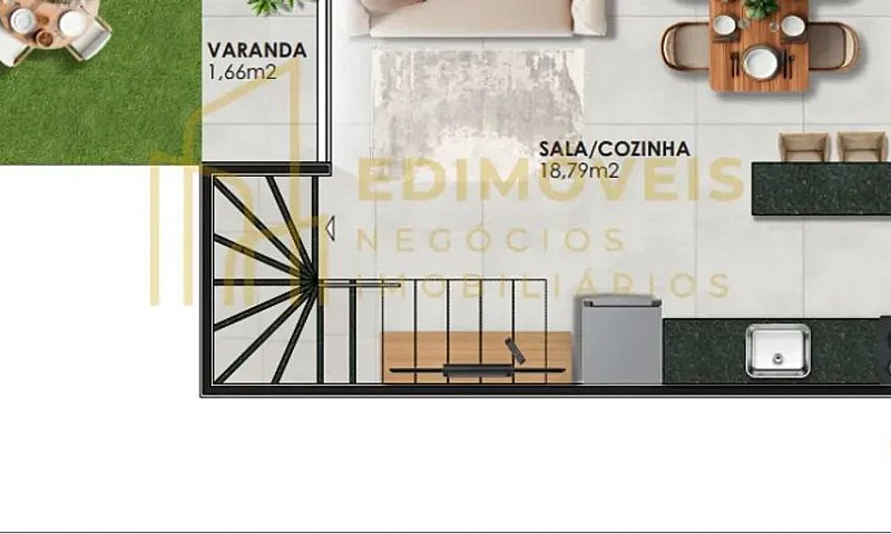 Casa 2 Quartos Em Al...