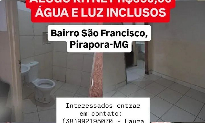 Alugo Kitnet Com Águ...