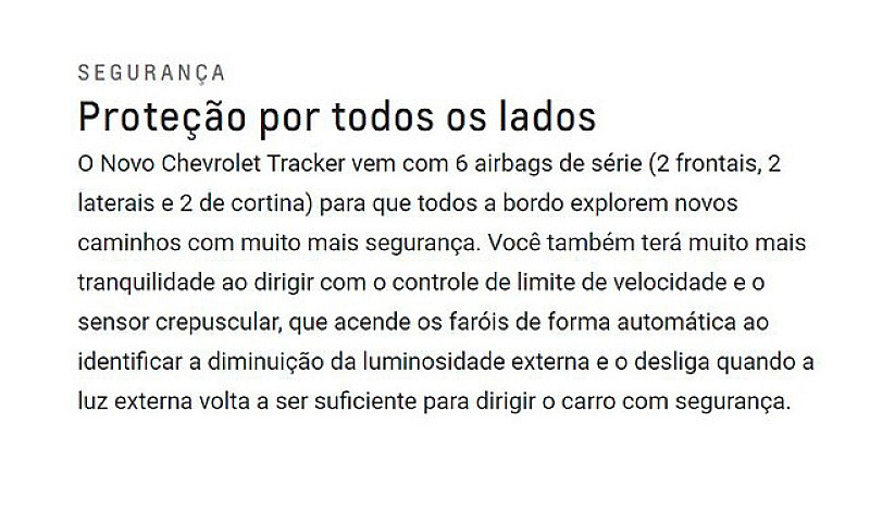 Chevrolet Tracker 1....