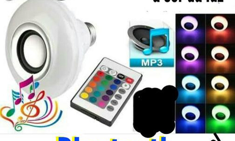 Lâmpadas De Led Colo...
