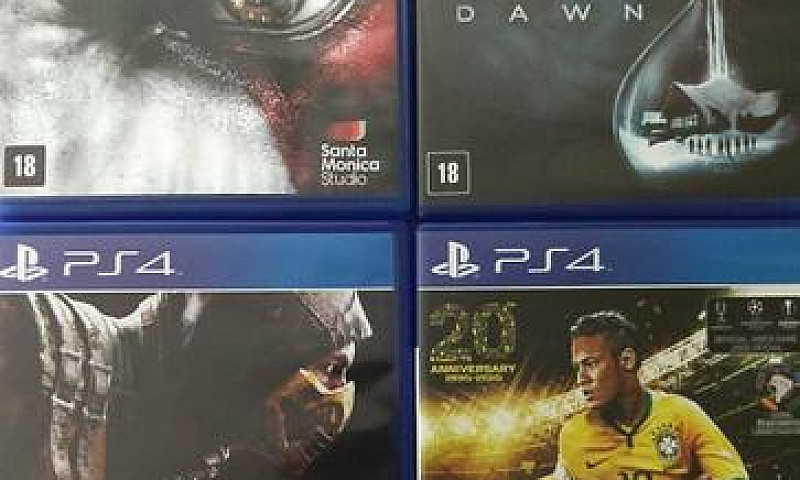 Jogos Ps4 Semi-Novo...