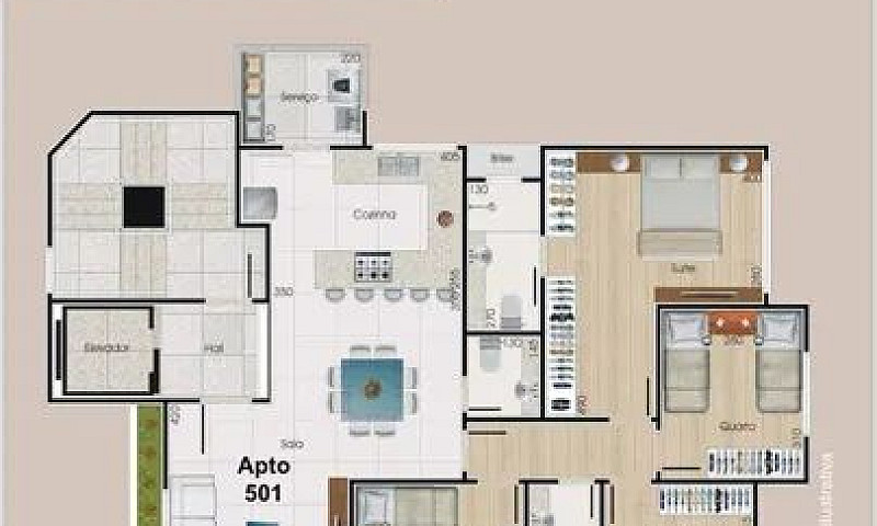 Apartamento Com 4 Qu...