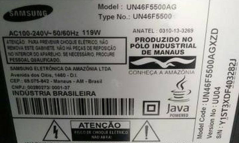 Placa Televisão Sans...