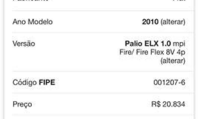 Vendo Palio Elx 2010...