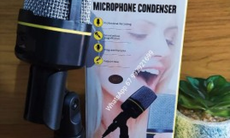 Microfone Condensado...