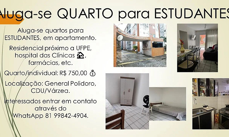 Aluguel De Quarto Mo...