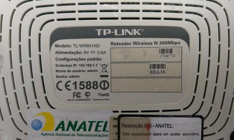 Roteador Tp-Link Tl-...