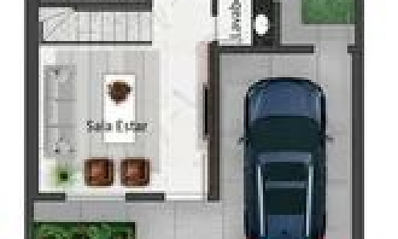 Casa Com 3 Dormitóri...