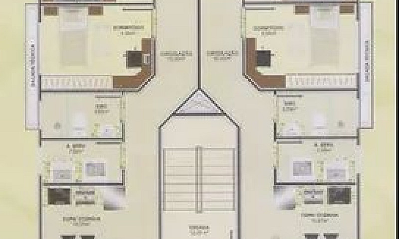 Apartamento 3 Quarto...
