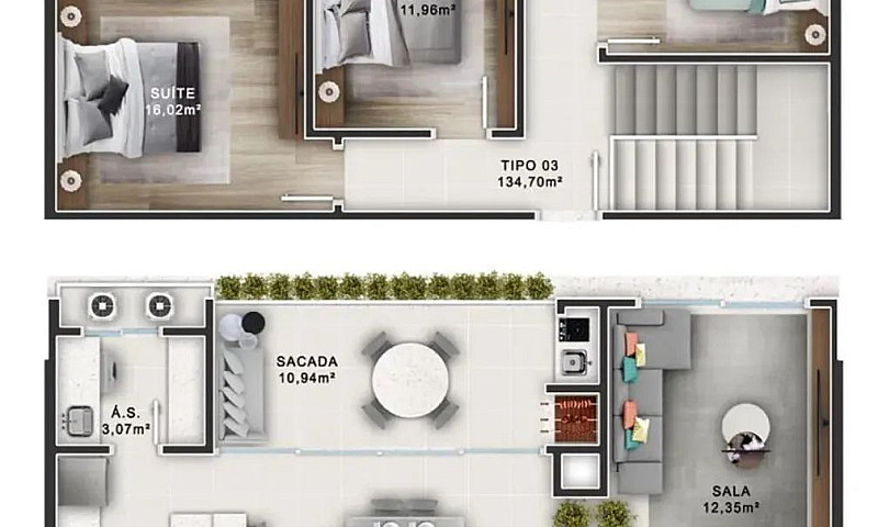 Apartamento Para Ven...
