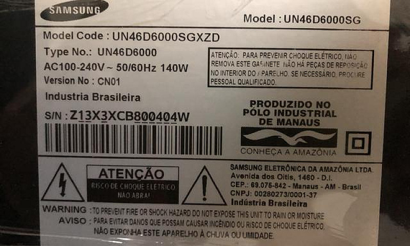 Oportunidade: Tv Sam...