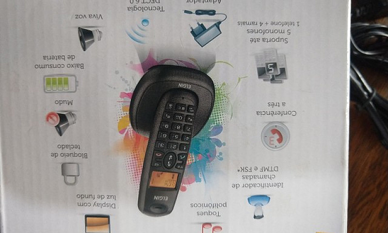 Telefone Sem Fio Com...