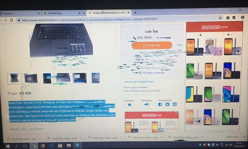 Notebook Multilaser ...