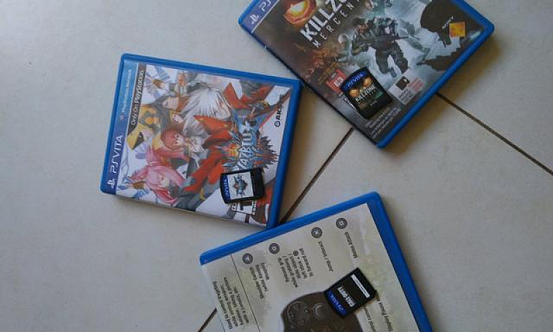 Psvita + 3 Jogos...