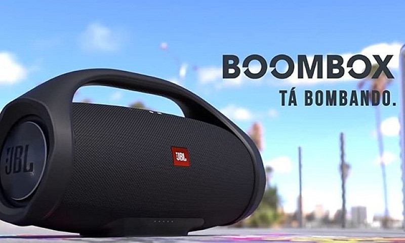Caixa De Som Boombox...