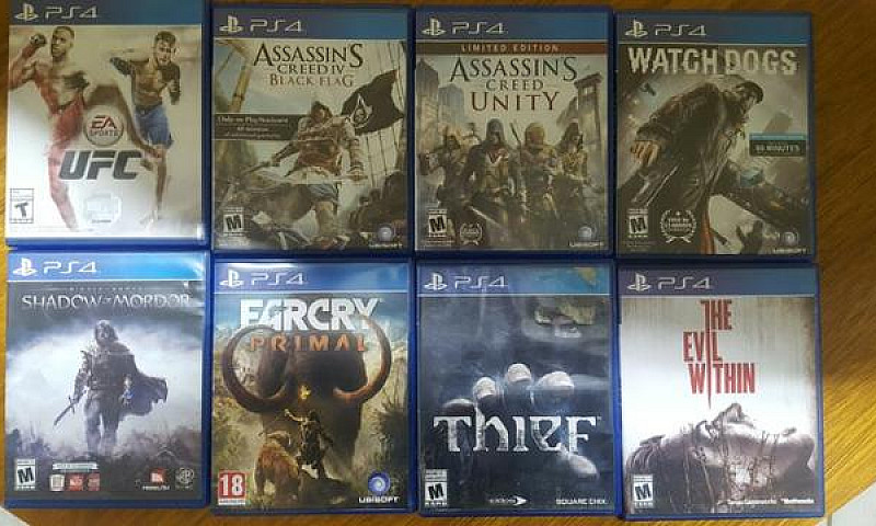Jogos Ps4...