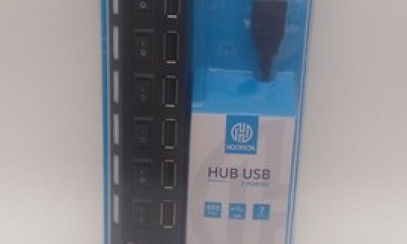 Usb Hub 4 E 7 Portas...