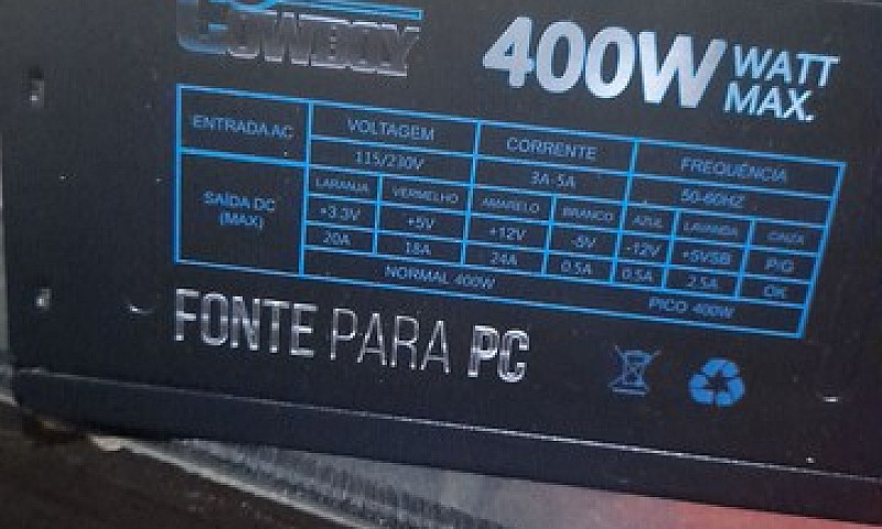 Fonte 400W...