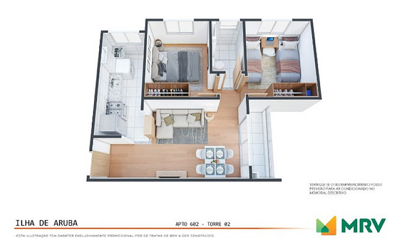 64- Apartamento Ao L...