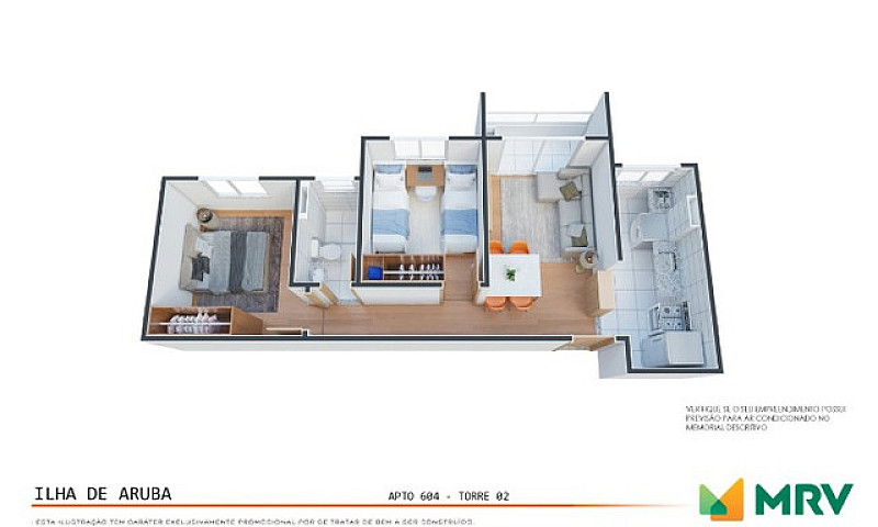 64- Apartamento Ao L...