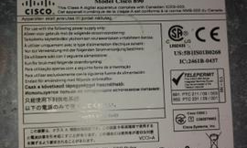 Roteador Cisco 891-K...