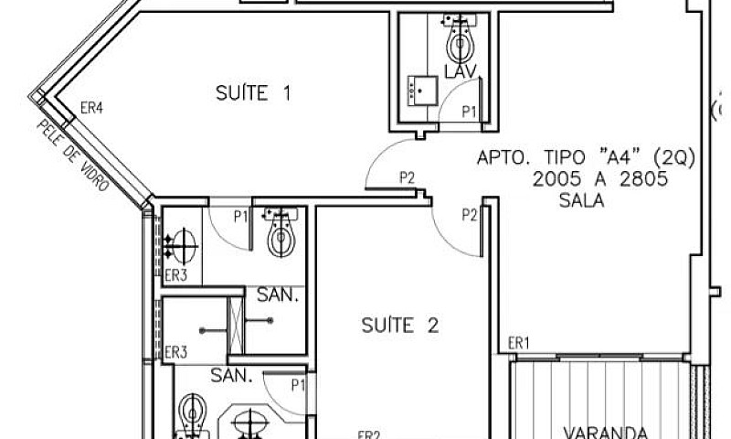 2 Suítes Apartamento...