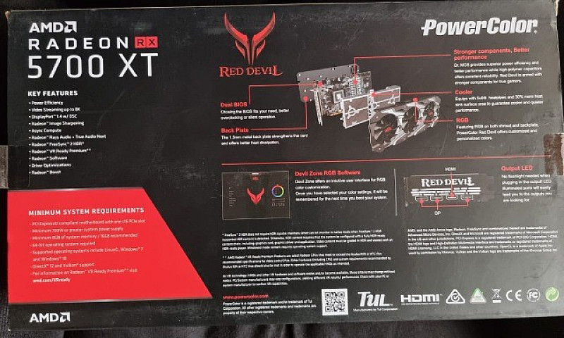 Placa De Vídeo Rx570...