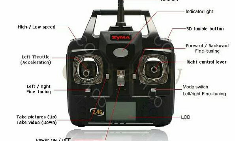 Drone Syma X5Sw Câme...