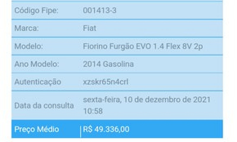 Fiorino 13/14 Basica...