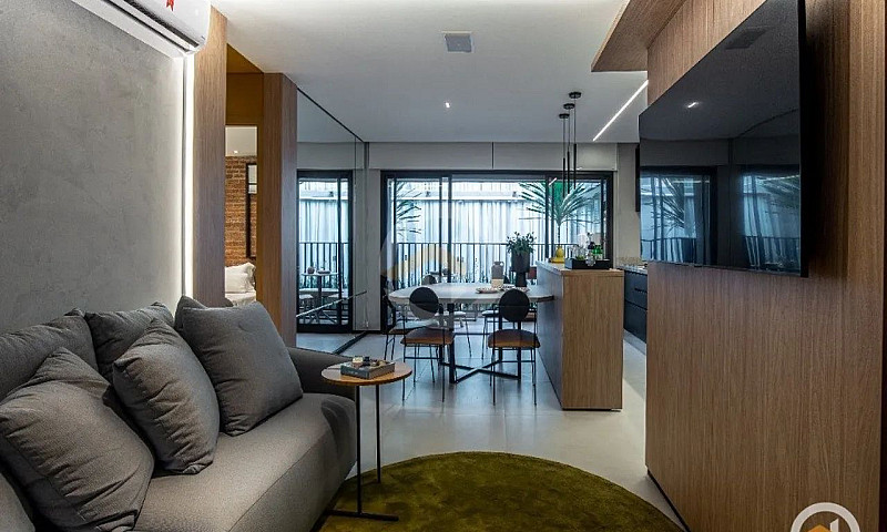Apartamento 2Q 1Suit...